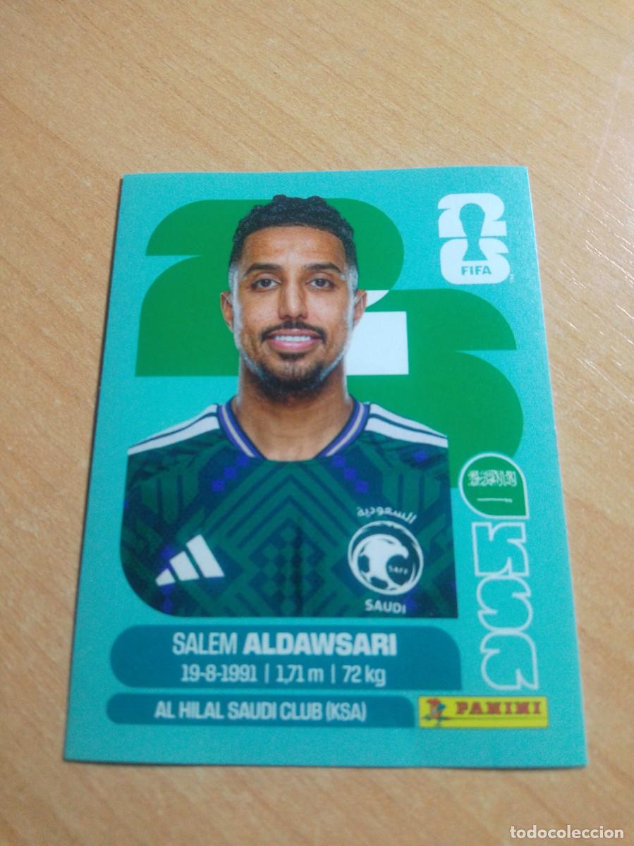 Fu&szlig;ball-Sticker: KSA 16 ALDAWSARI DE ARABIA SAUDI MUNDIAL FIFA WORLD CUP 2026 26 PANINI STICKERS NUEVO