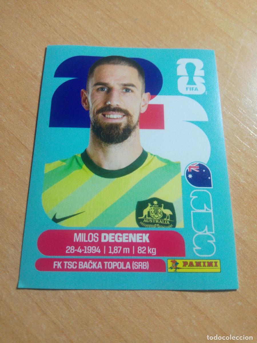 Cromos de f&uacute;tbol: DEGENEK AUSTRALIA AUS 10 MUNDIAL FIFA WORLD CUP 2026 26 PANINI STICKERS NUEVO