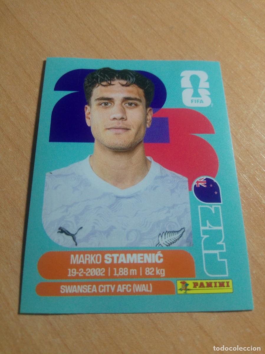 Fu&szlig;ball-Sticker: NZL 15 STAMENIC NUEVA ZELANDA MUNDIAL FIFA WORLD CUP 2026 26 PANINI STICKERS NUEVO