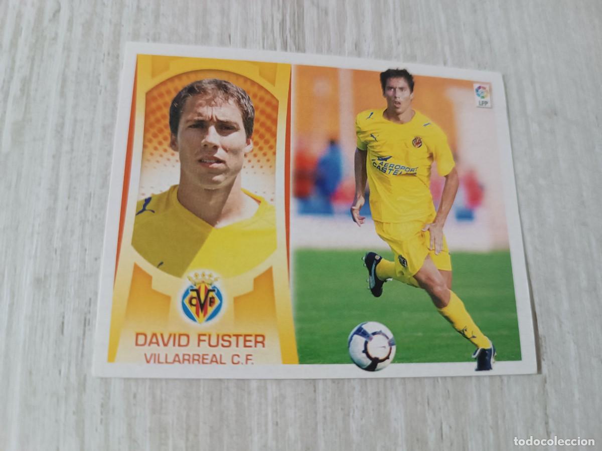 Figurine di Calcio: DAVID FUSTER COLOCA LIGA ESTE 2009 2010 09 10. NUNCA PEGADO.