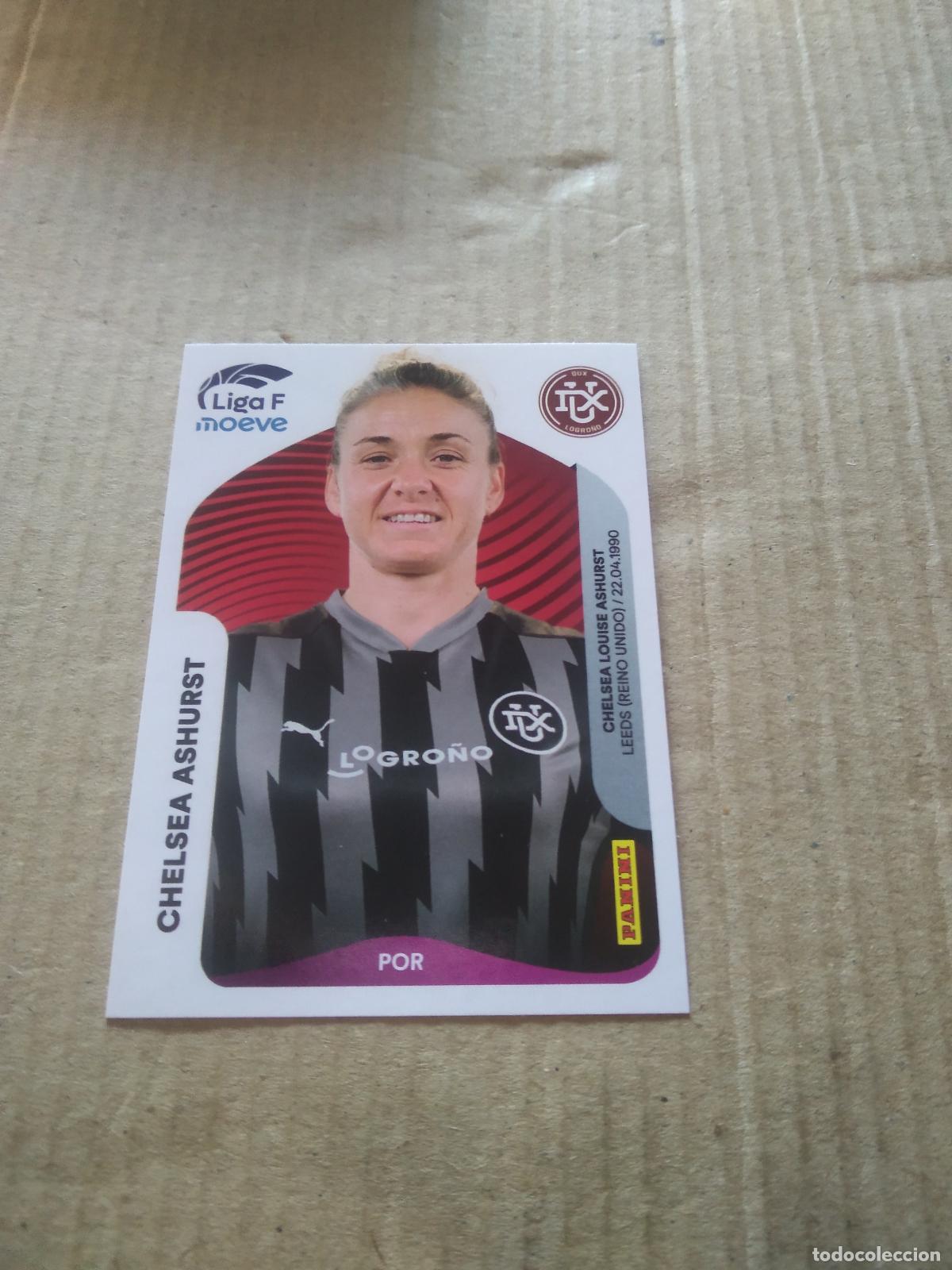 Figurine di Calcio: 145 CHELSEA ASHURST DUX LOGRO&Ntilde;O CROMO FUTBOL PANINI LIGA FEMENINA 2025-2026 LIGA F 25-26