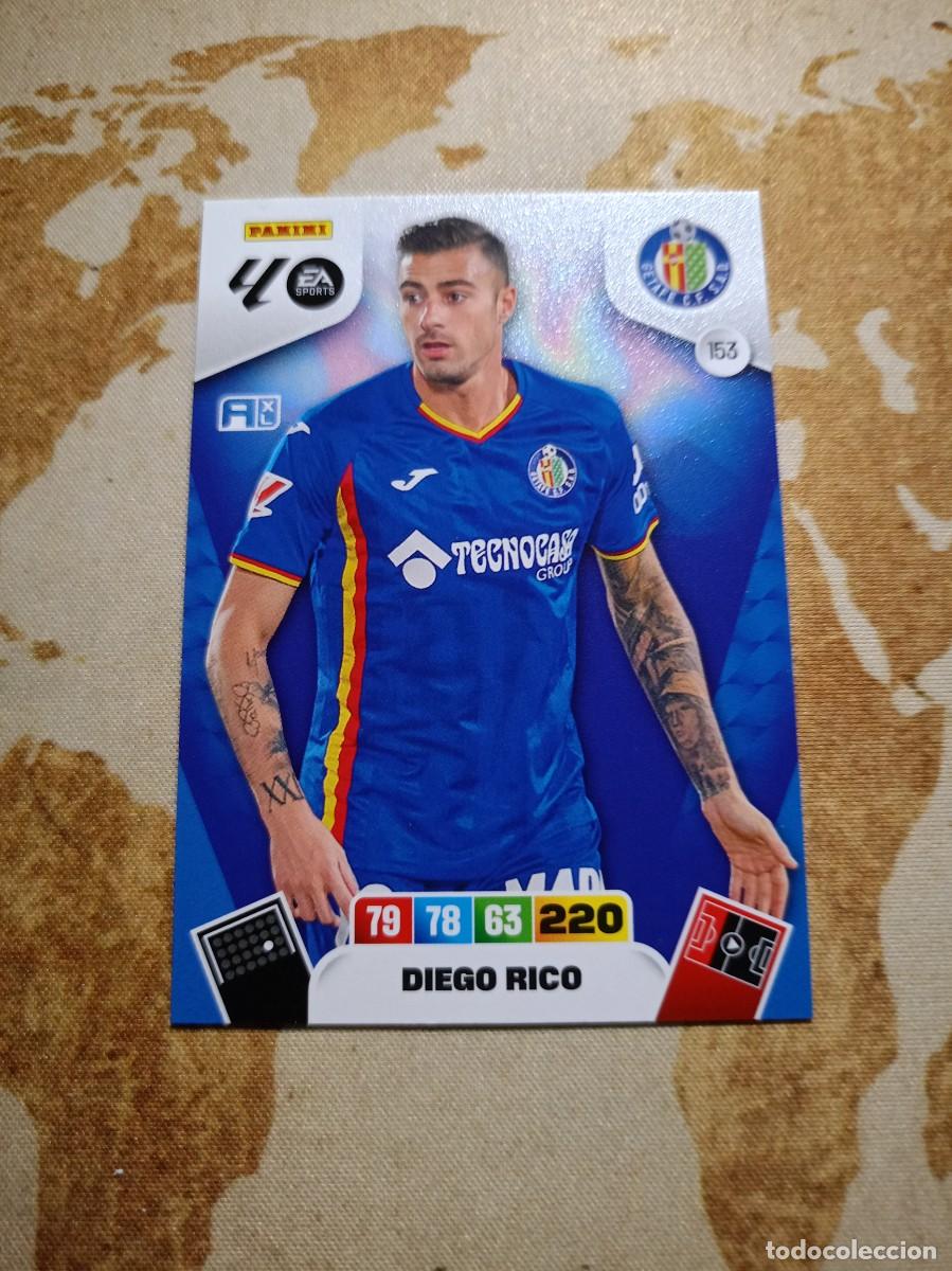 Football Stickers: Getafe 153 DIEGO RICO Adrenalyn 2025-26