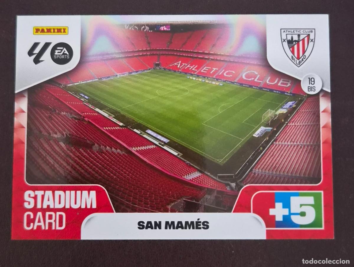 Cromos de f&uacute;tbol: 19 BIS ESTADIO SAN MAMES ATHLEITIC BILBAO ADRENALYN 2025 2026 PANINI