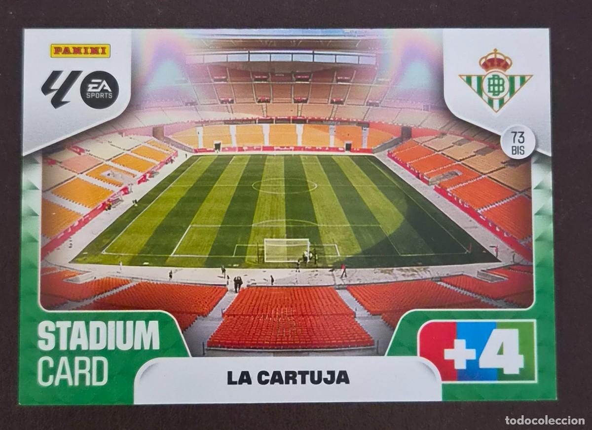 Figurine di Calcio: 73 BIS ESTADIO LA CARTUJA BETIS ADRENALYN 2025 2026 PANINI