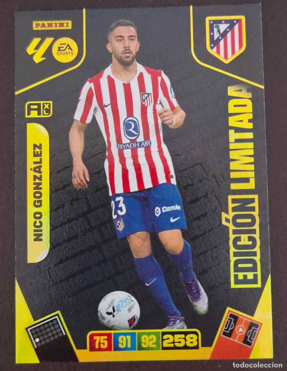 Figurine di Calcio: 258 NICO GONZALEZ ATLETICO DE MADRID ADRENALYN 2025 2026 PANINI