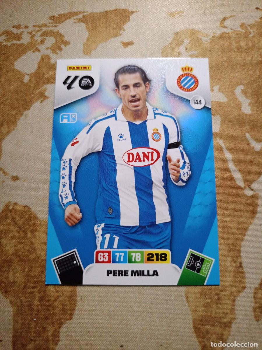 Cromos de f&uacute;tbol: Espanyol 144 PERE MILLA Adrenalyn 2025-26