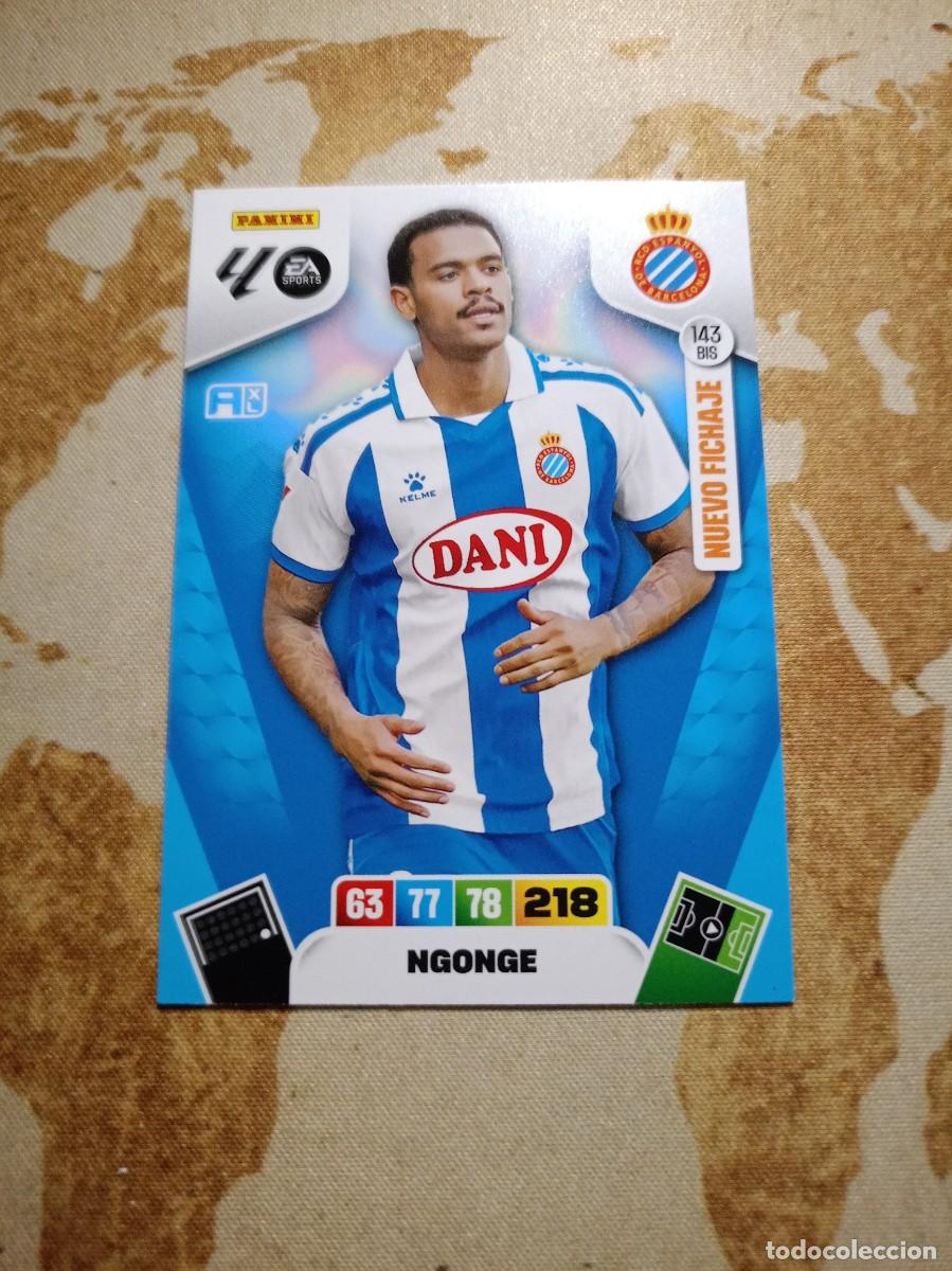 Cromos de f&uacute;tbol: Espanyol 143 bis NGONGE Adrenalyn 2025-26