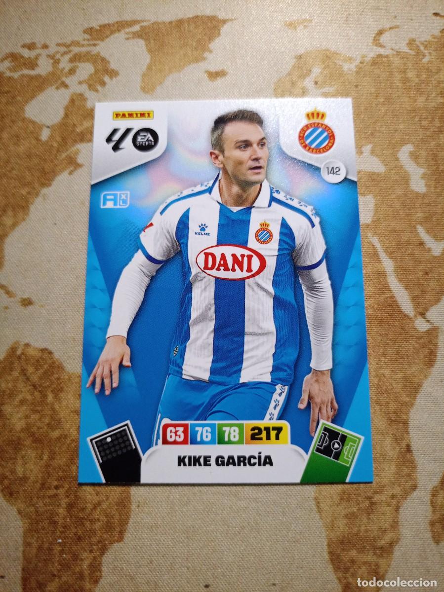 Cromos de f&uacute;tbol: Espanyol 142 KIKE GARC&Iacute;A Adrenalyn 2025-26