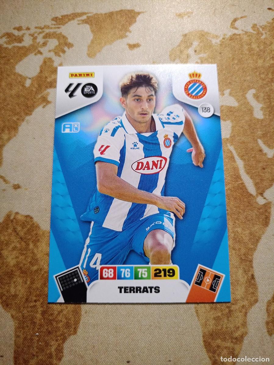 Cromos de f&uacute;tbol: Espanyol 138 TERRATS Adrenalyn 2025-26