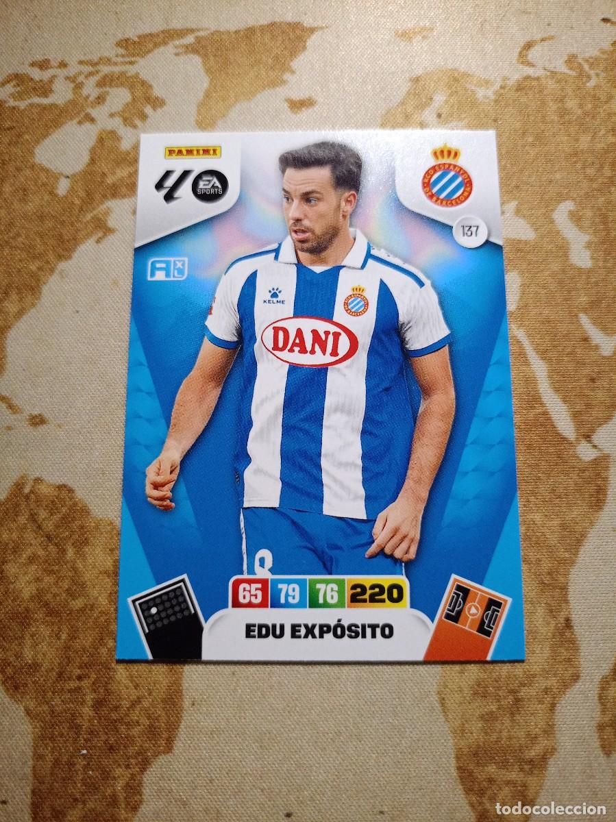 Cromos de f&uacute;tbol: Espanyol 137 EDU EXP&Oacute;SITO Adrenalyn 2025-26
