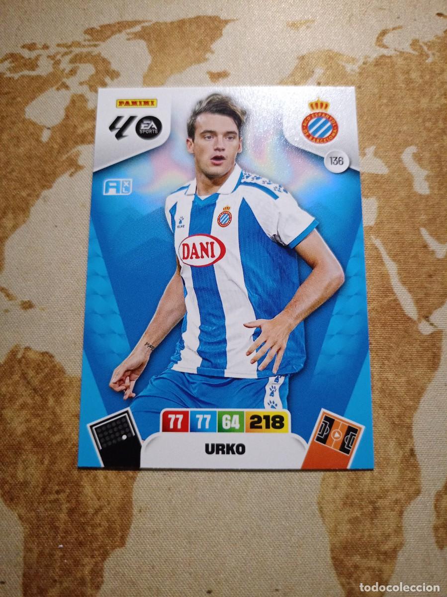 Cromos de f&uacute;tbol: Espanyol 136 URKO Adrenalyn 2025-26