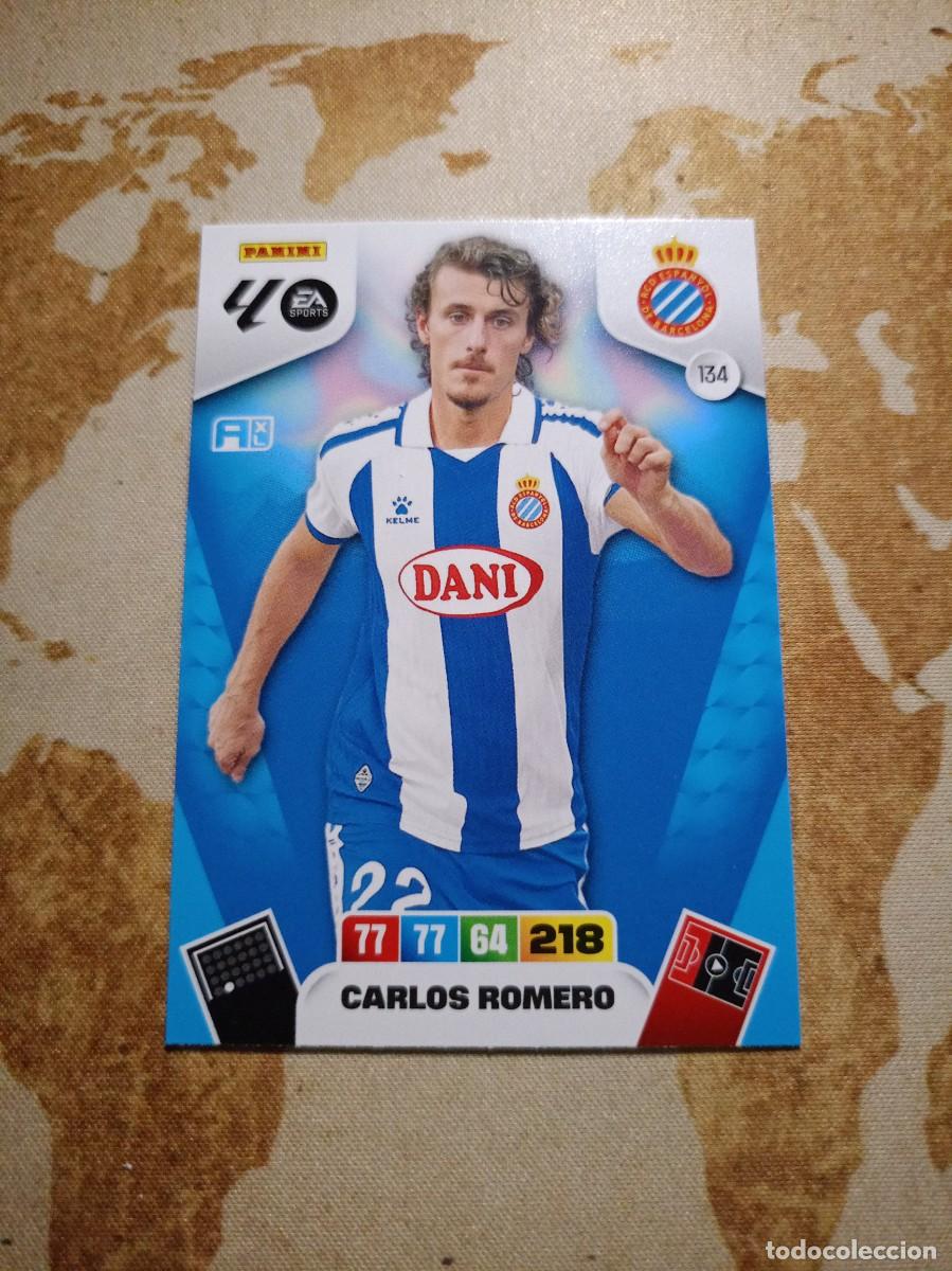 Cromos de f&uacute;tbol: Espanyol 134 CARLOS ROMERO Adrenalyn 2025-26