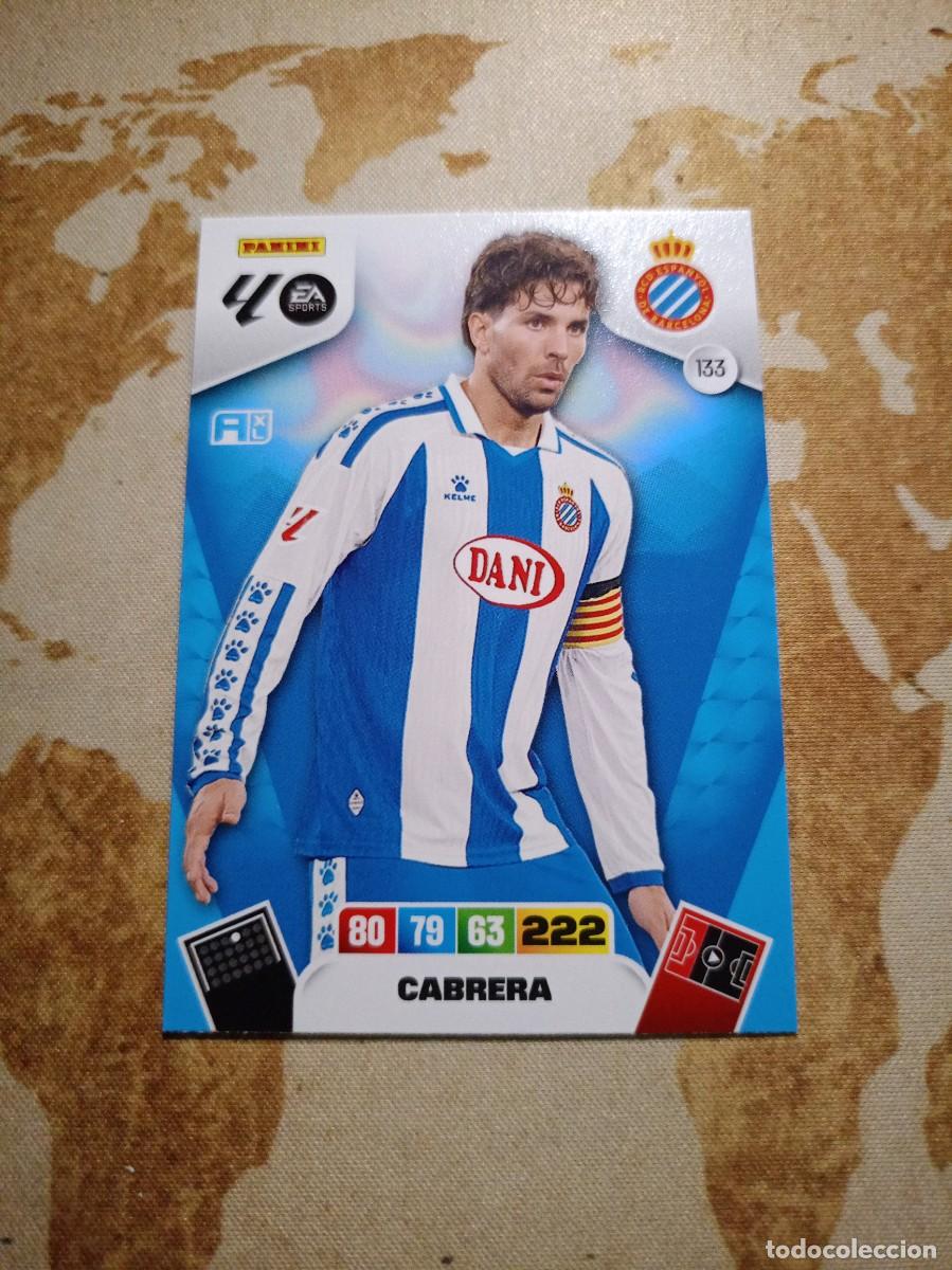 Cromos de f&uacute;tbol: Espanyol 133 CABRERA Adrenalyn 2025-26