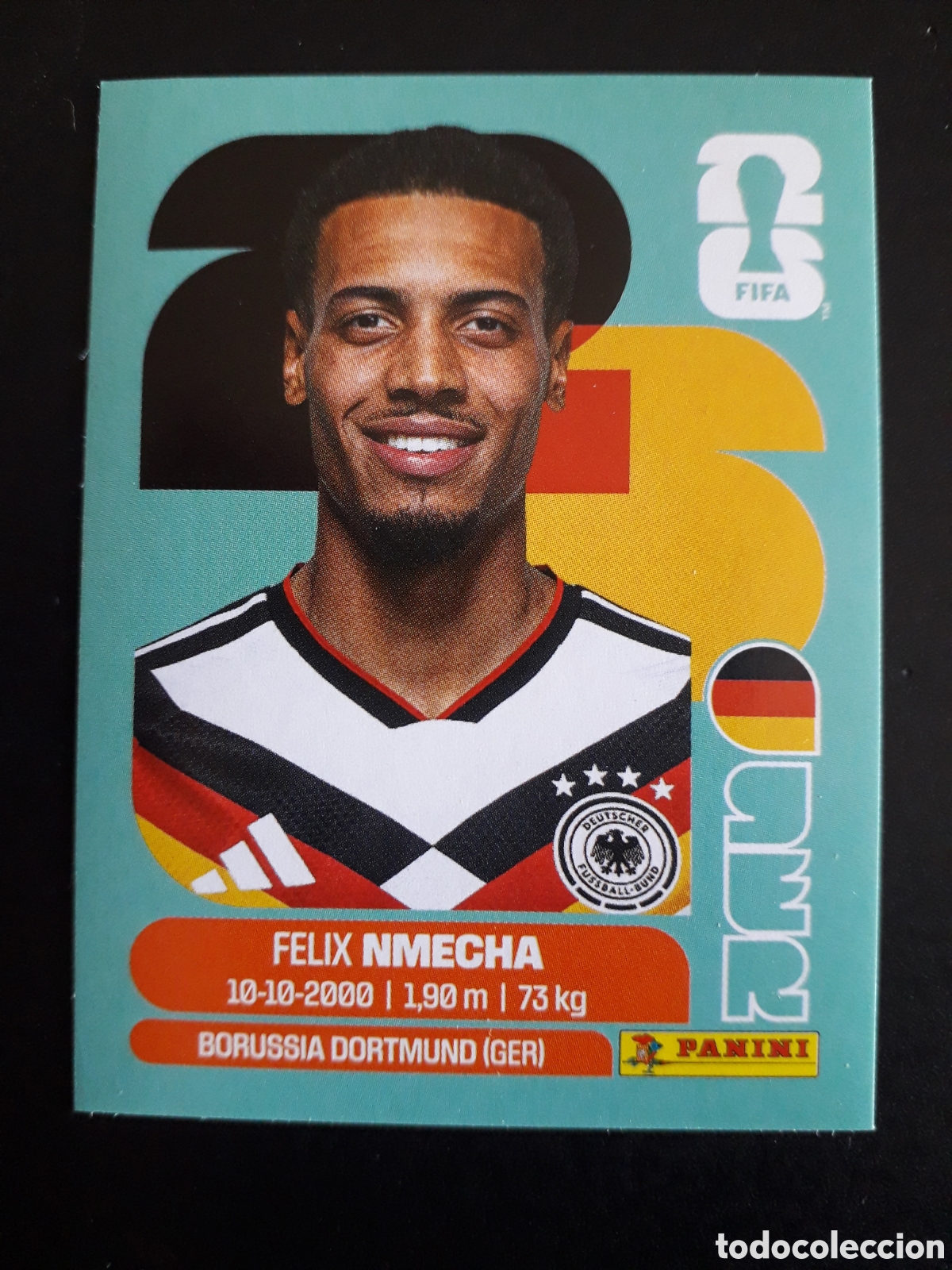 Fu&szlig;ball-Sticker: NMECHA ALEMANIA GER 12 MUNDIAL F&Uacute;TBOL 2026 FIFA WORLD CUP PANINI SIN PEGAR PEDIDO M&Iacute;NIMO 3&euro;
