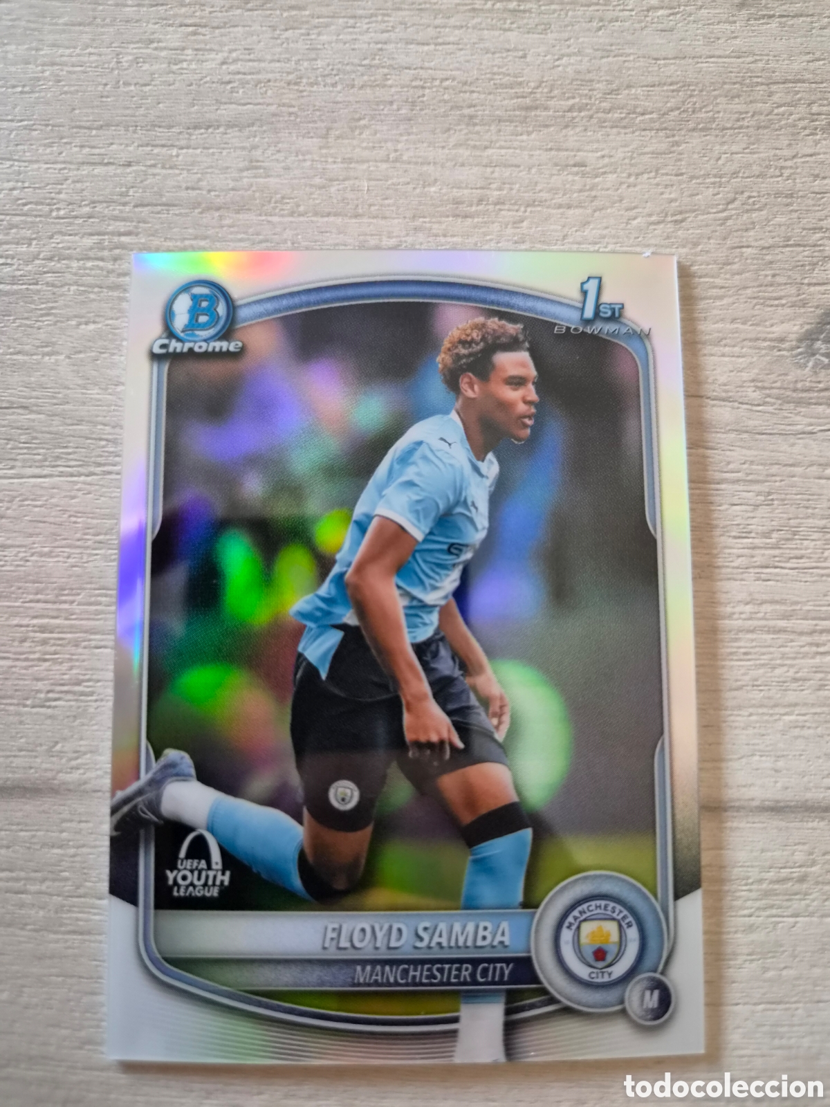 Fu&szlig;ball-Sticker: BU-FS Floyd Samba Bowman Youth League Topps Chrome UCC 2025/26