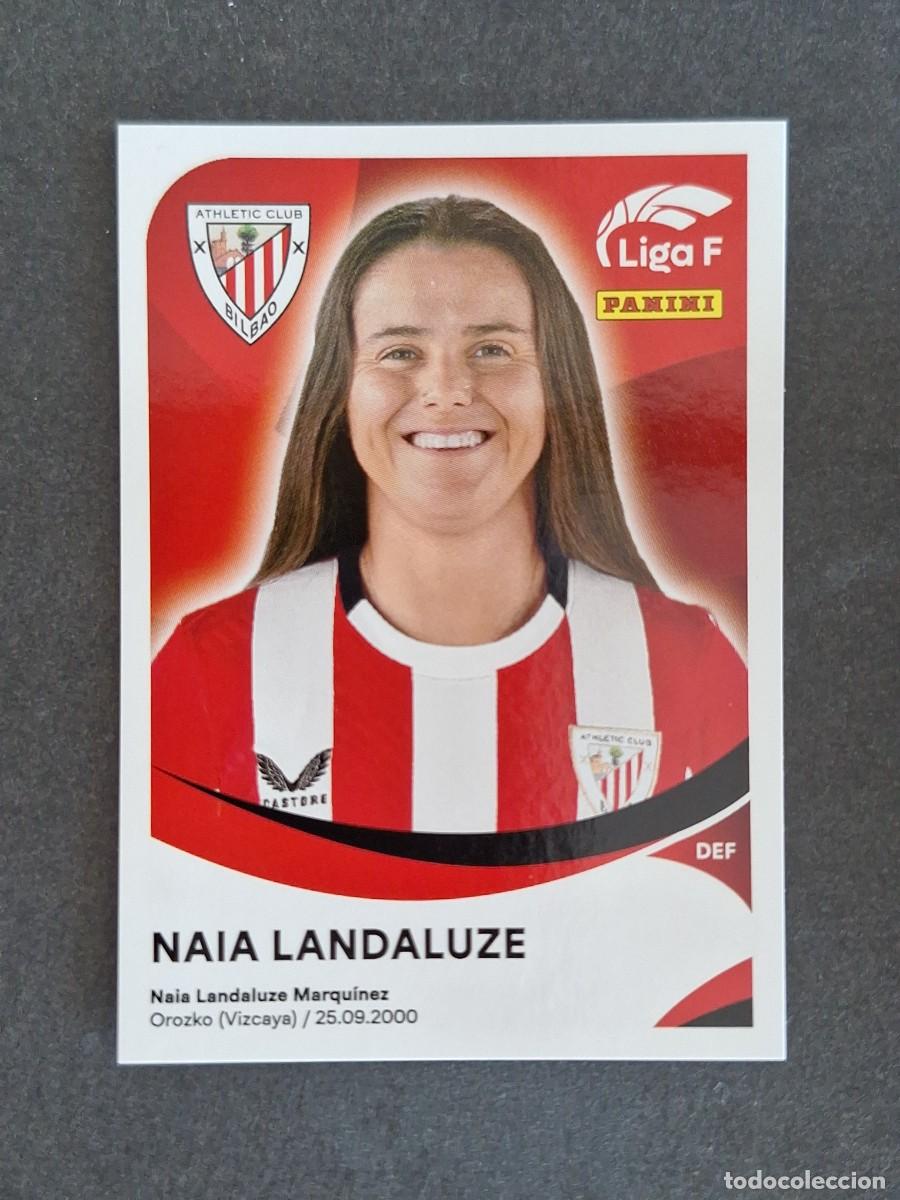 Cartes &agrave; collectionner de Football: L1 NAIA LANDALUZE ATHLETIC CLUB DE BILBAO 7 PANINI LIGA F 2024 2025 24 25 SIN PEGAR NUNCA PEGADO