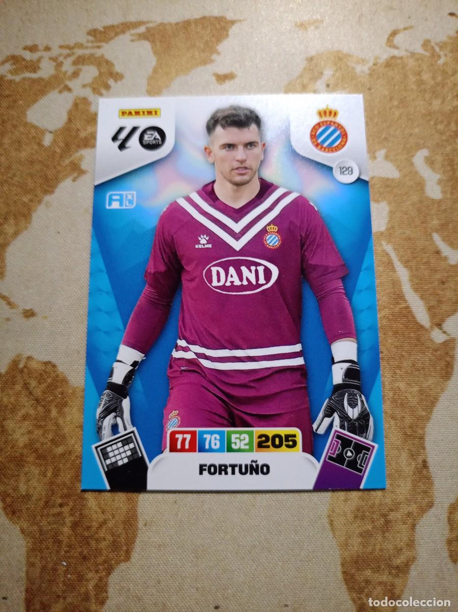 Cartes &agrave; collectionner de Football: Espanyol 129 FORTU&Ntilde;O Adrenalyn 2025-26