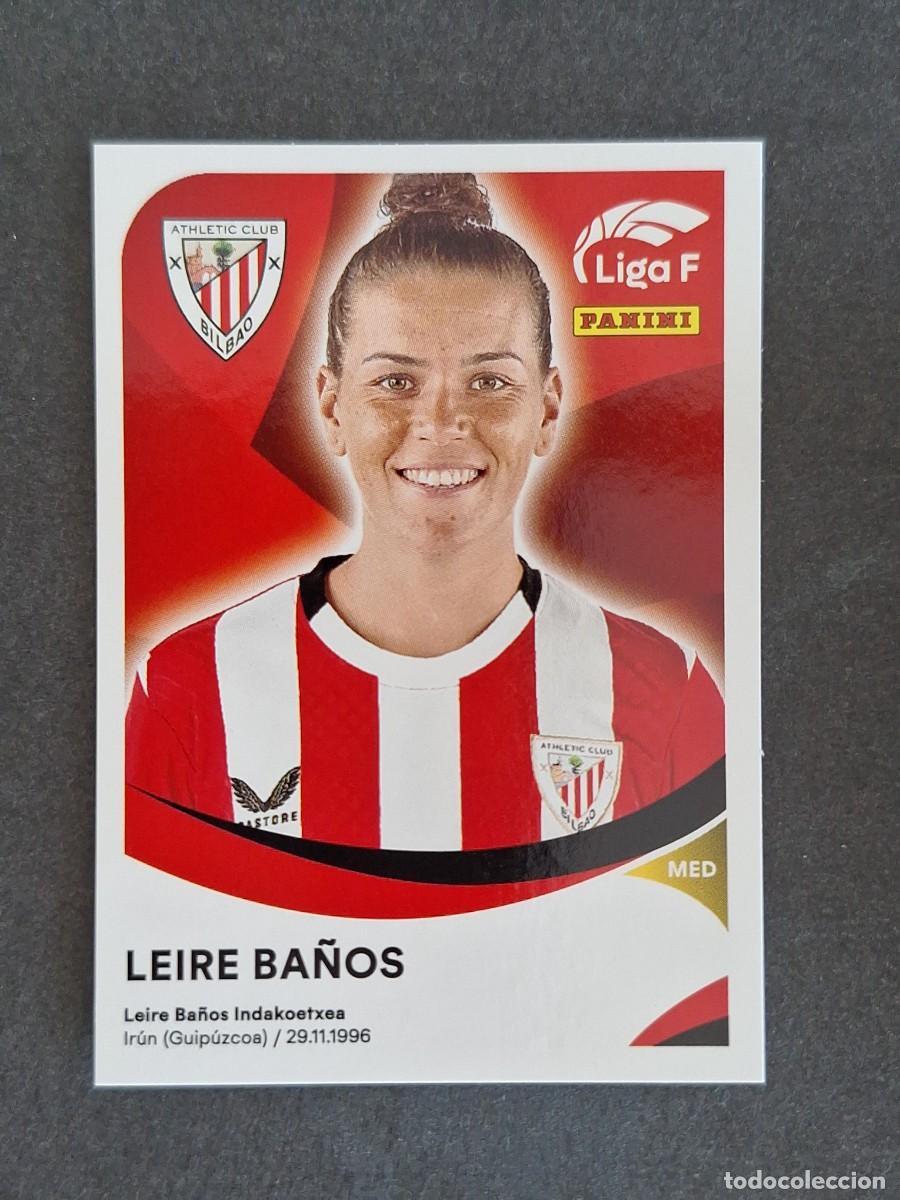 Figurine di Calcio: L1 LEIRE BA&Ntilde;OS ATHLETIC CLUB DE BILBAO 11 PANINI LIGA F 2024 2025 24 25 SIN PEGAR NUNCA PEGADO