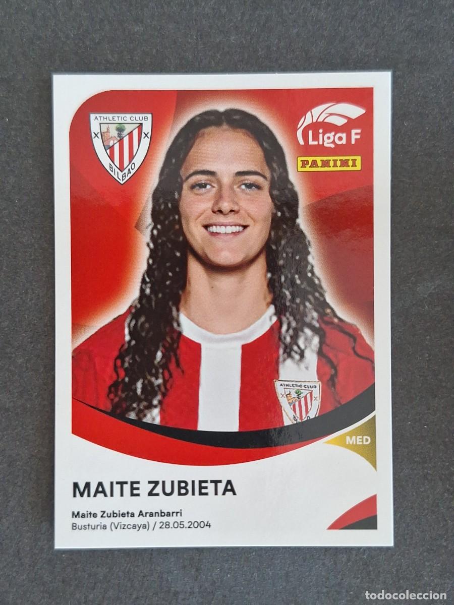Cromos de Futebol: L1 MAITE ZUBIETA ATHLETIC CLUB DE BILBAO 14 PANINI LIGA F 2024 2025 24 25 SIN PEGAR NUNCA PEGADO