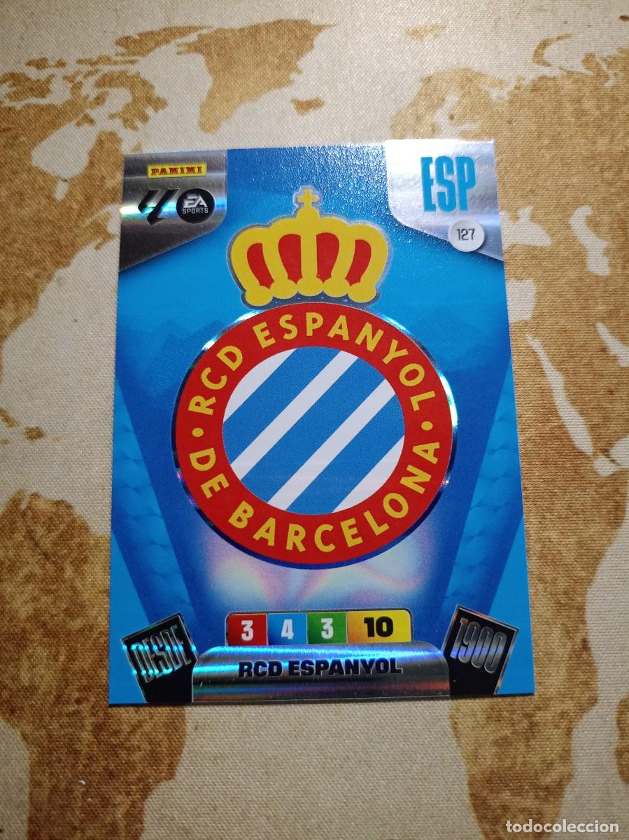 Cromos de Futebol: Espanyol 127 ESCUDO Adrenalyn 2025-26