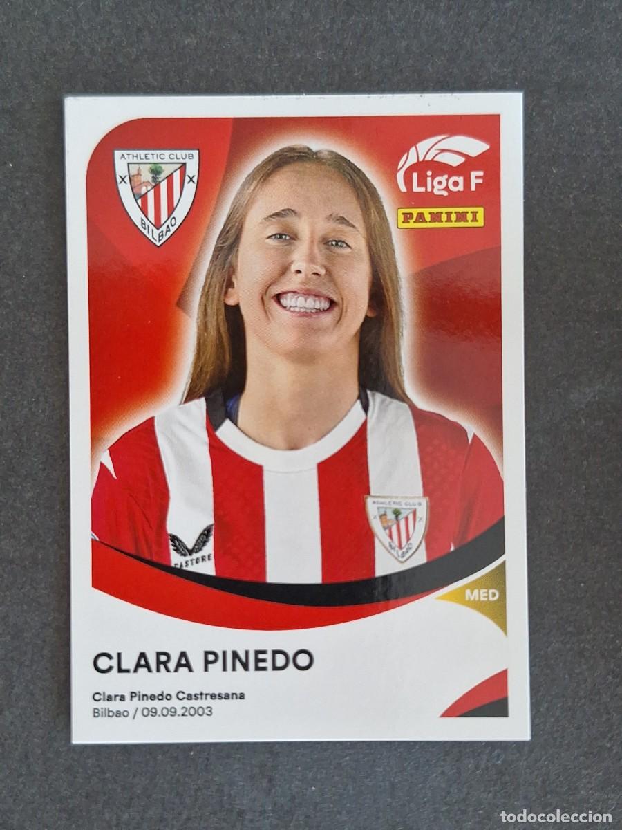 Cromos de Futebol: L1 CLARA PINEDO ATHLETIC CLUB DE BILBAO 16 PANINI LIGA F 2024 2025 24 25 SIN PEGAR NUNCA PEGADO