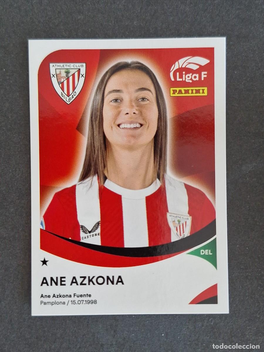 Cromos de f&uacute;tbol: L1 ANE AZKONA ATHLETIC CLUB DE BILBAO 17 PANINI LIGA F 2024 2025 24 25 SIN PEGAR NUNCA PEGADO