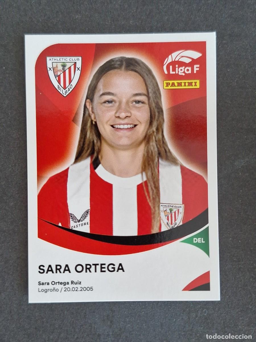 Fu&szlig;ball-Sticker: L1 SARA ORTEGA ATHLETIC CLUB DE BILBAO 18 PANINI LIGA F 2024 2025 24 25 SIN PEGAR NUNCA PEGADO