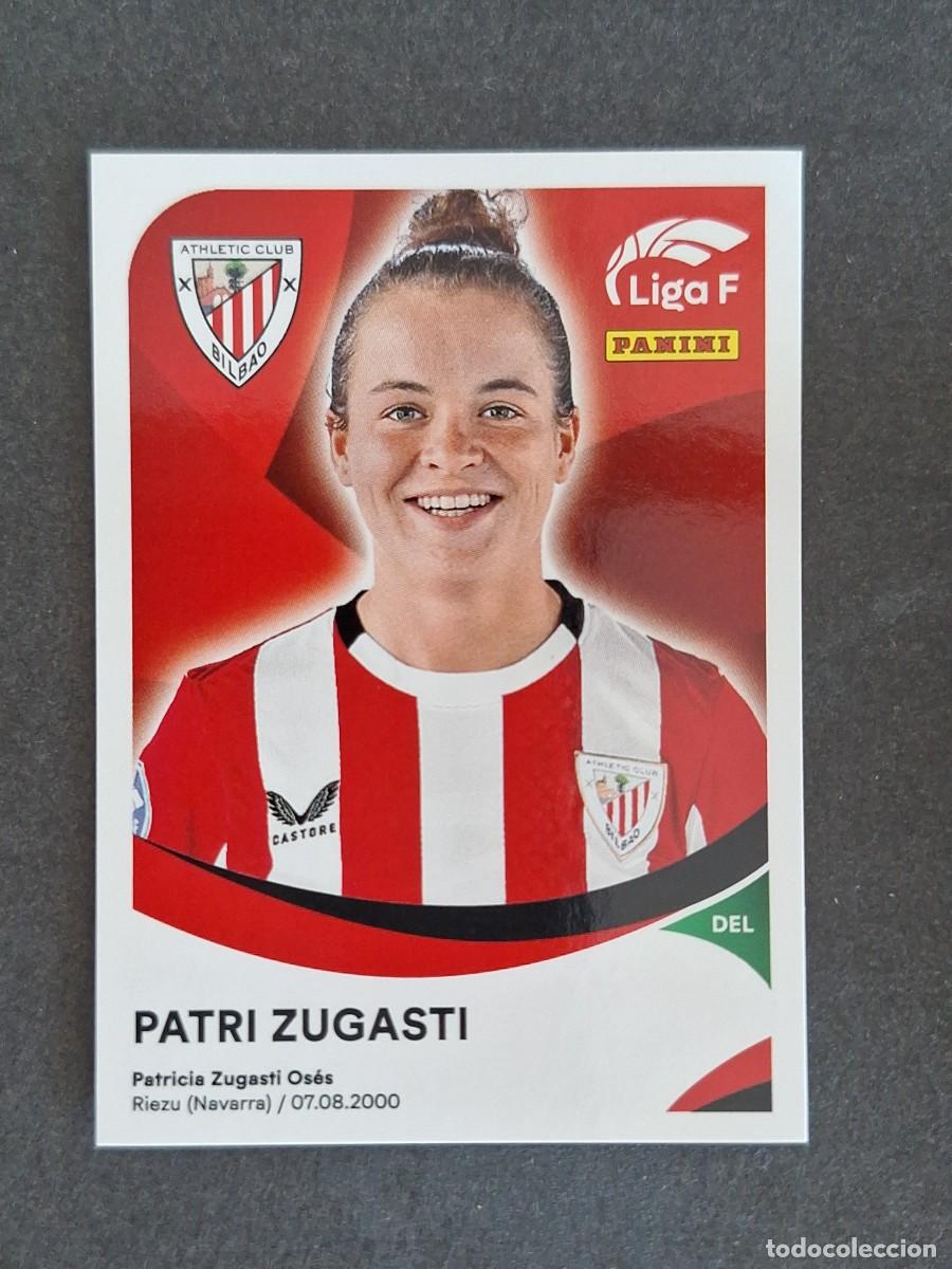 Fu&szlig;ball-Sticker: L1 PATRI ZUGASTI ATHLETIC CLUB DE BILBAO 19 PANINI LIGA F 2024 2025 24 25 SIN PEGAR NUNCA PEGADO