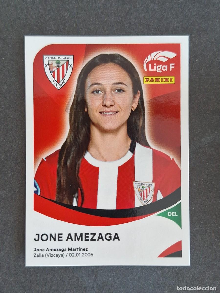 Cartes &agrave; collectionner de Football: L1 JONE AMEZAGA ATHLETIC CLUB DE BILBAO 20A PANINI LIGA F 2024 2025 24 25 SIN PEGAR NUNCA PEGADO