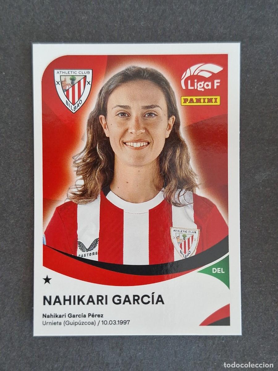 Cartes &agrave; collectionner de Football: L1 NAHIKARI GARCIA ATHLETIC CLUB DE BILBAO 21 PANINI LIGA F 2024 2025 24 25 SIN PEGAR NUNCA PEGADO