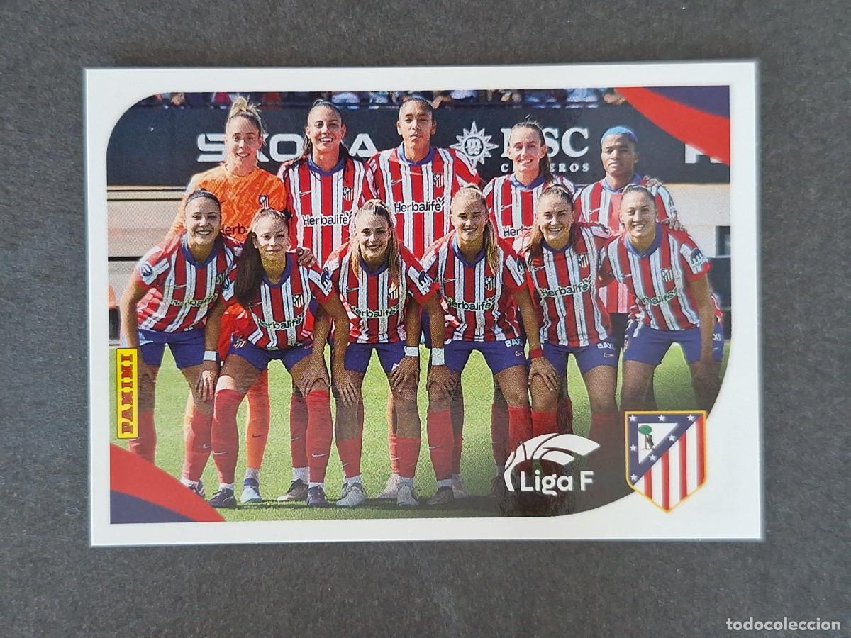 Cartes &agrave; collectionner de Football: L1 EQUIPO ATLETICO DE MADRID 23 PANINI LIGA F 2024 2025 24 25 SIN PEGAR NUNCA PEGADO