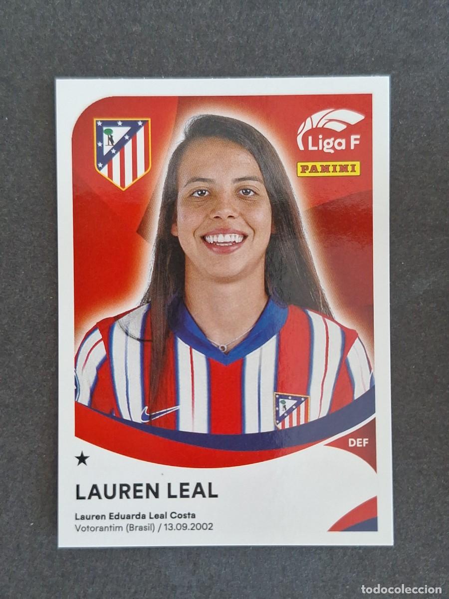 Cromos de f&uacute;tbol: L1 LAUREN LEAL ATLETICO DE MADRID 27 PANINI LIGA F 2024 2025 24 25 SIN PEGAR NUNCA PEGADO