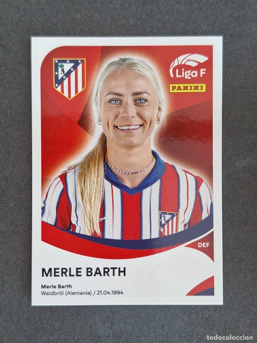 Cromos de f&uacute;tbol: L1 MERLE BARTH ATLETICO DE MADRID 28B PANINI LIGA F 2024 2025 24 25 SIN PEGAR NUNCA PEGADO