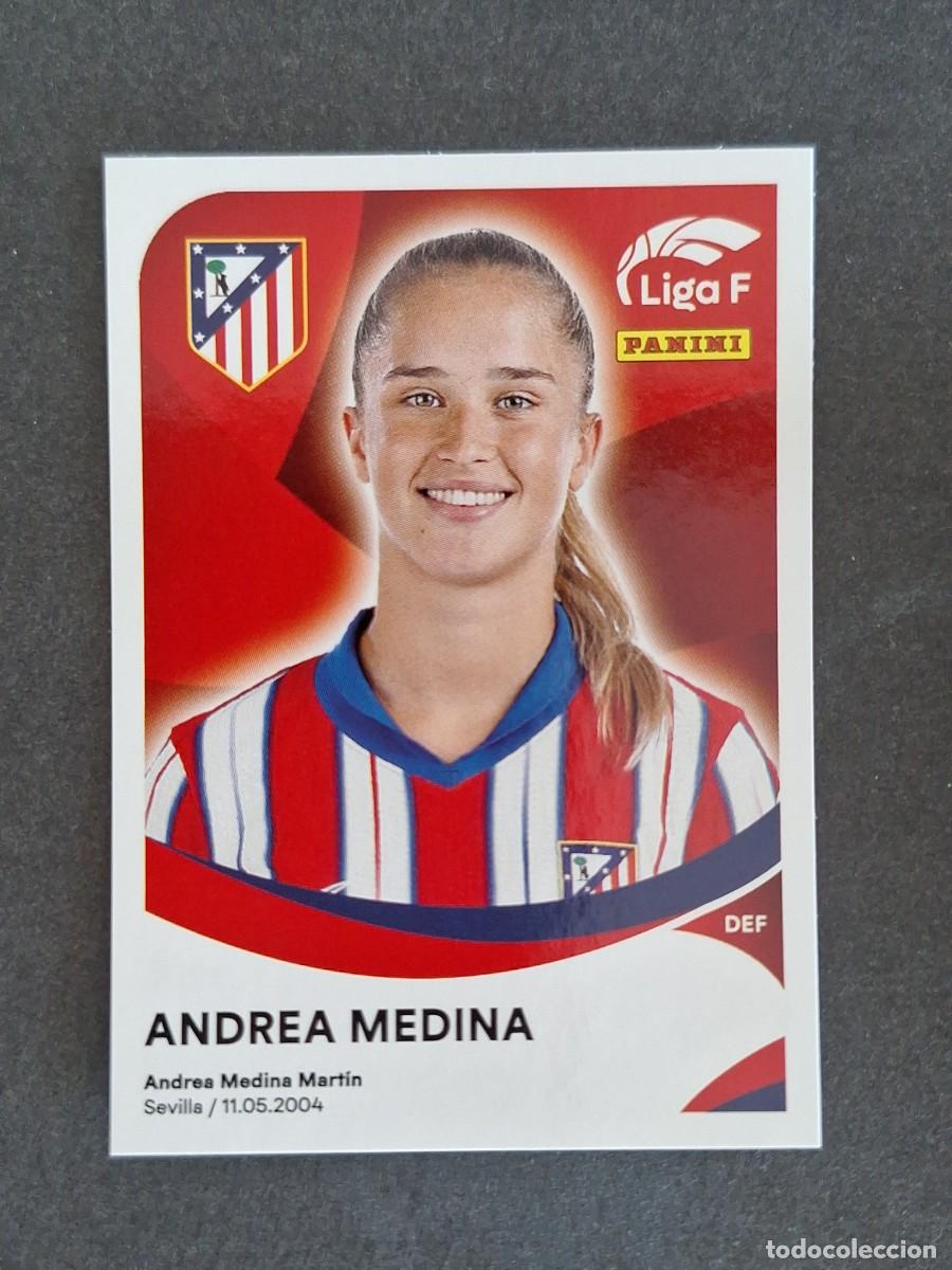 Cromos de f&uacute;tbol: L1 ANDREA MEDINA ATLETICO DE MADRID 30A PANINI LIGA F 2024 2025 24 25 SIN PEGAR NUNCA PEGADO
