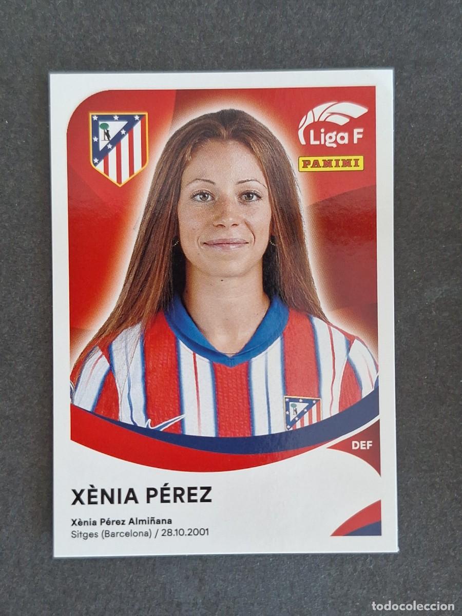Cromos de f&uacute;tbol: L1 XENIA PEREZ ATLETICO DE MADRID 30B PANINI LIGA F 2024 2025 24 25 SIN PEGAR NUNCA PEGADO