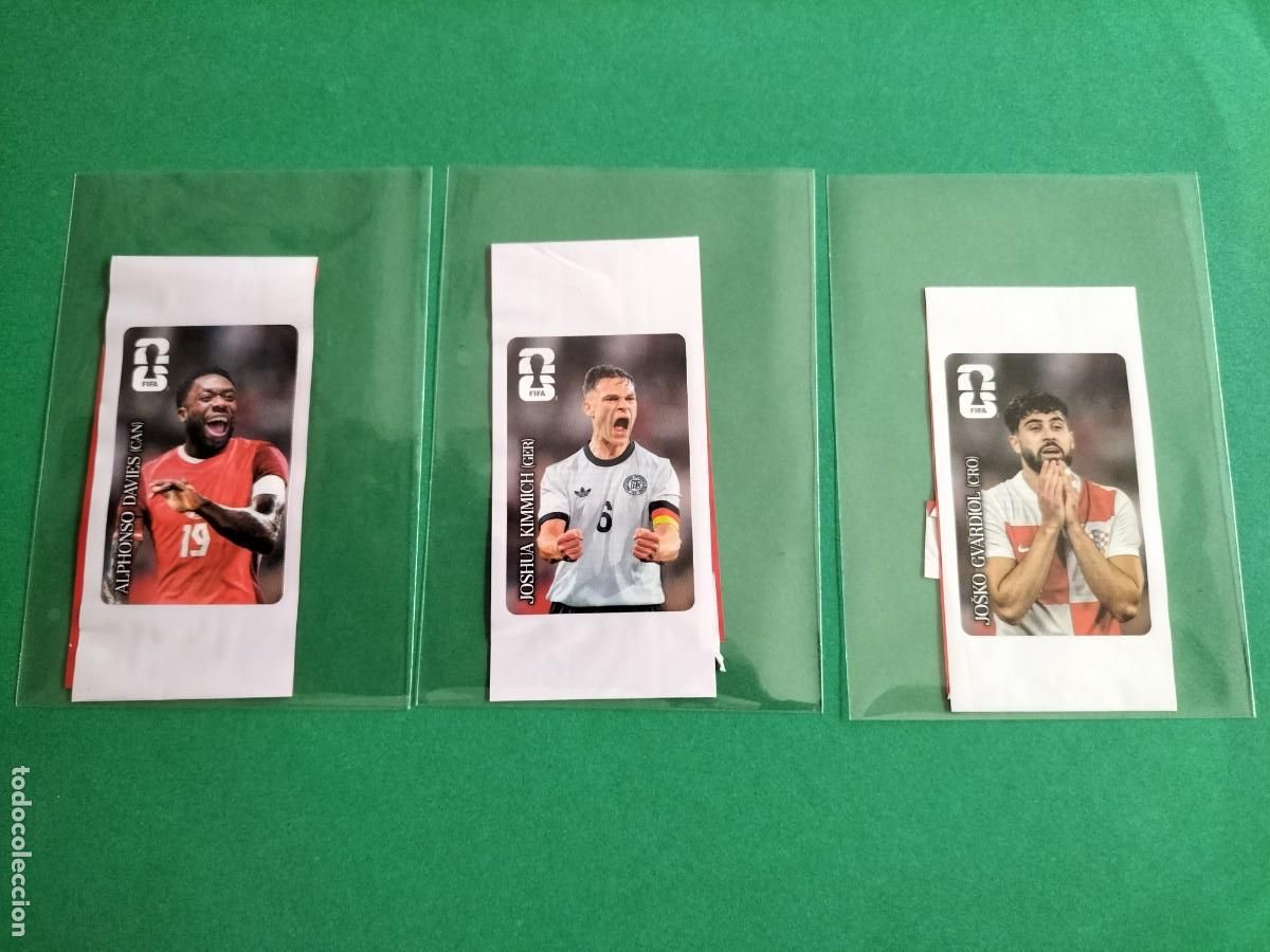 Cromos de Futebol: (COCACOLA-PANINI) LOTE DE 3 CROMOS FIFA WORLD CUP 2026 EXCLUSIVO COCACOLA