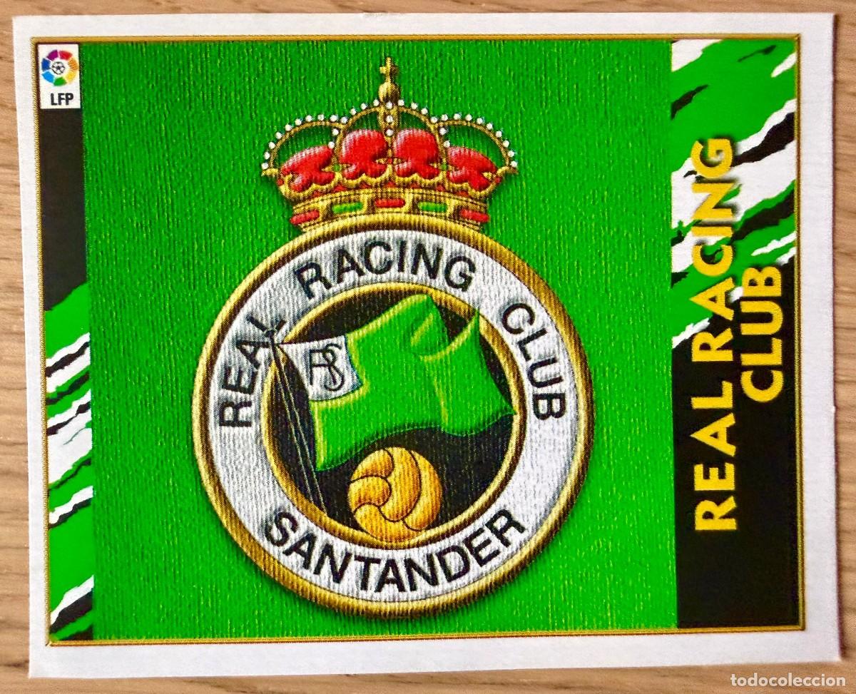 Cromos de f&uacute;tbol: ESCUDO RACING SANTANDER 97 98 1997 1998 LIGA EDICIONES ESTE RECORTADO STICKER