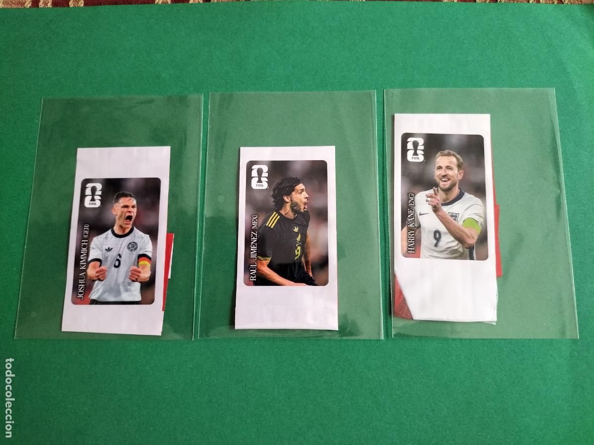 Figurine di Calcio: (COCACOLA-PANINI) LOTE DE 3 CROMOS FIFA WORLD CUP 2026 EXCLUSIVO COCACOLA