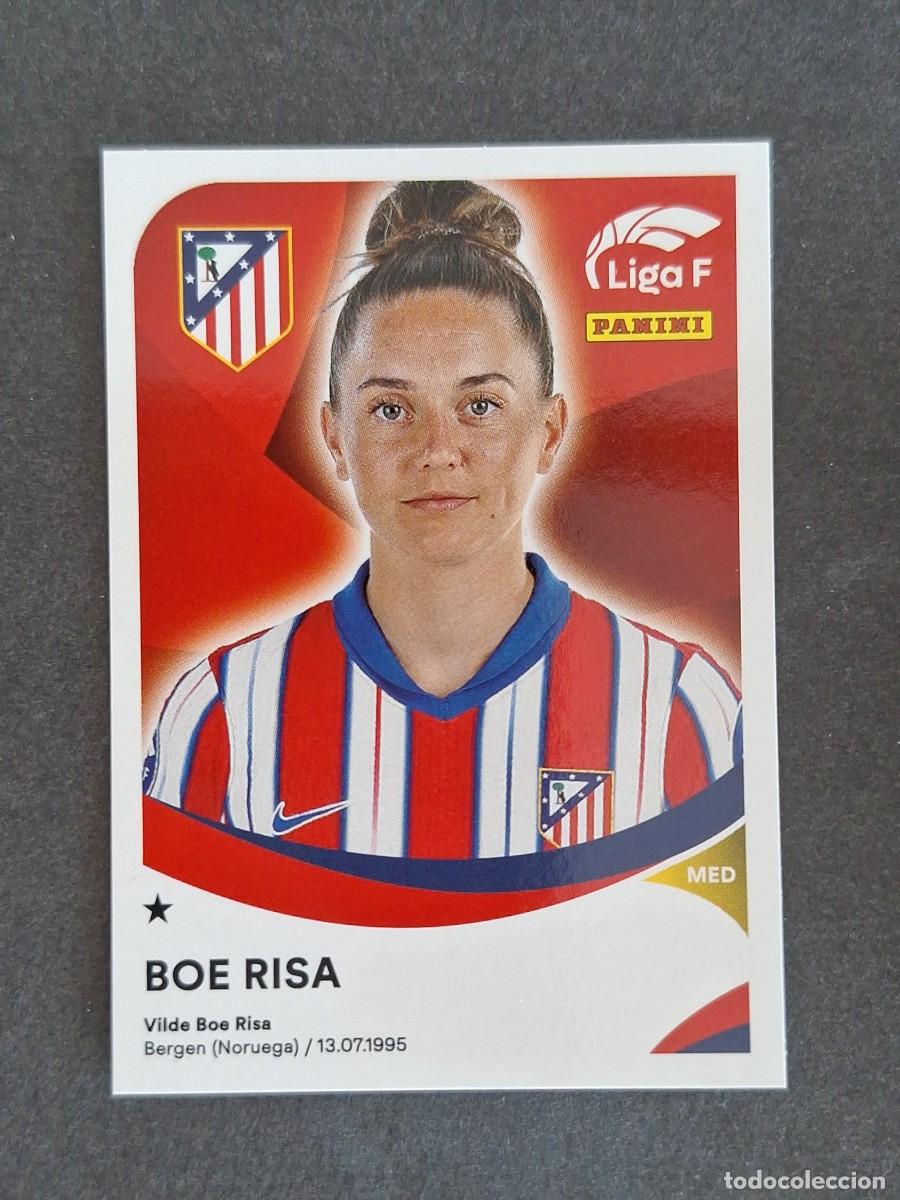 Cromos de f&uacute;tbol: L1 BOE RISA ATLETICO DE MADRID 32 PANINI LIGA F 2024 2025 24 25 SIN PEGAR NUNCA PEGADO