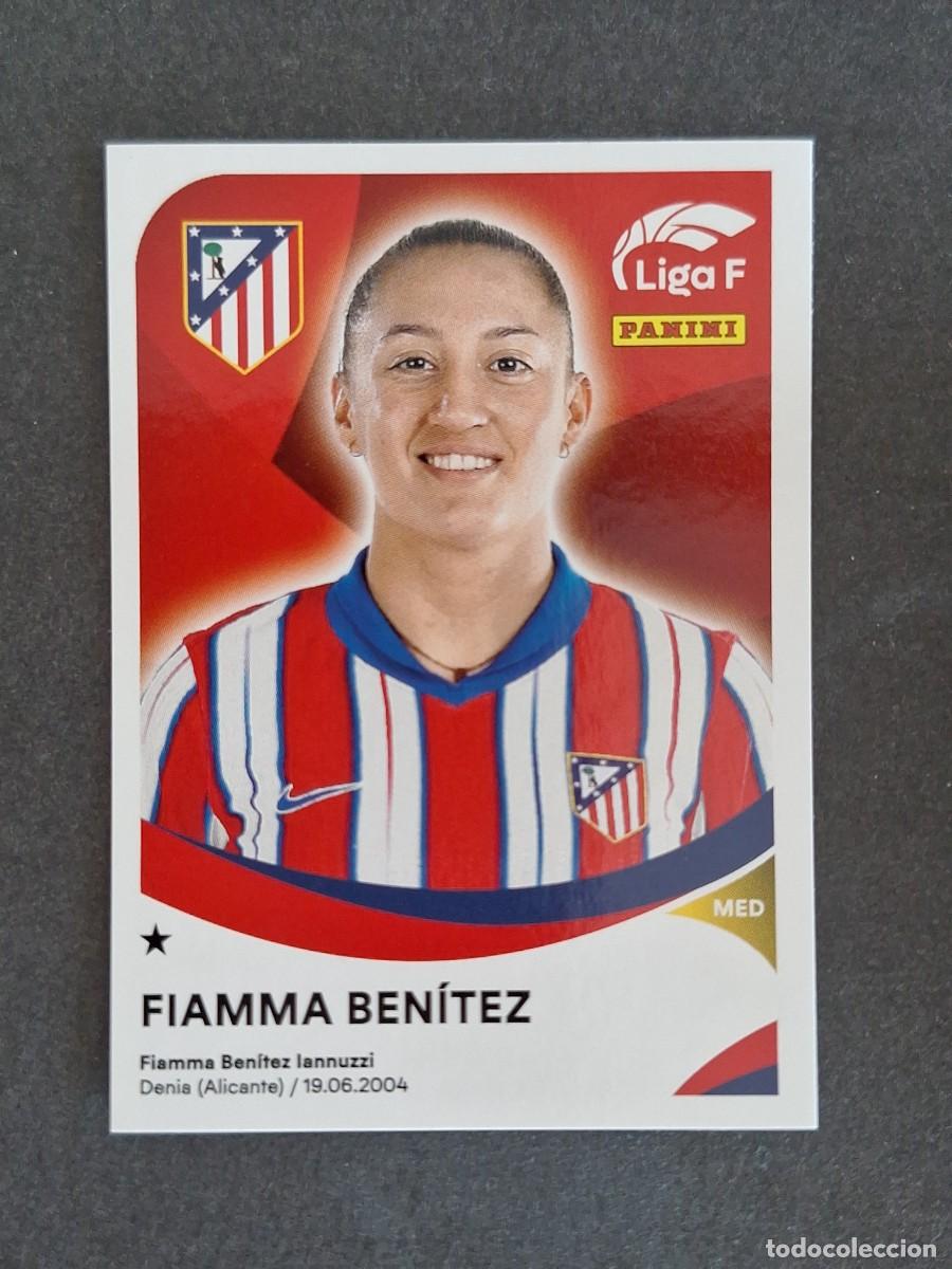 Figurine di Calcio: L1 FIAMMA BENITEZ ATLETICO DE MADRID 36 PANINI LIGA F 2024 2025 24 25 SIN PEGAR NUNCA PEGADO