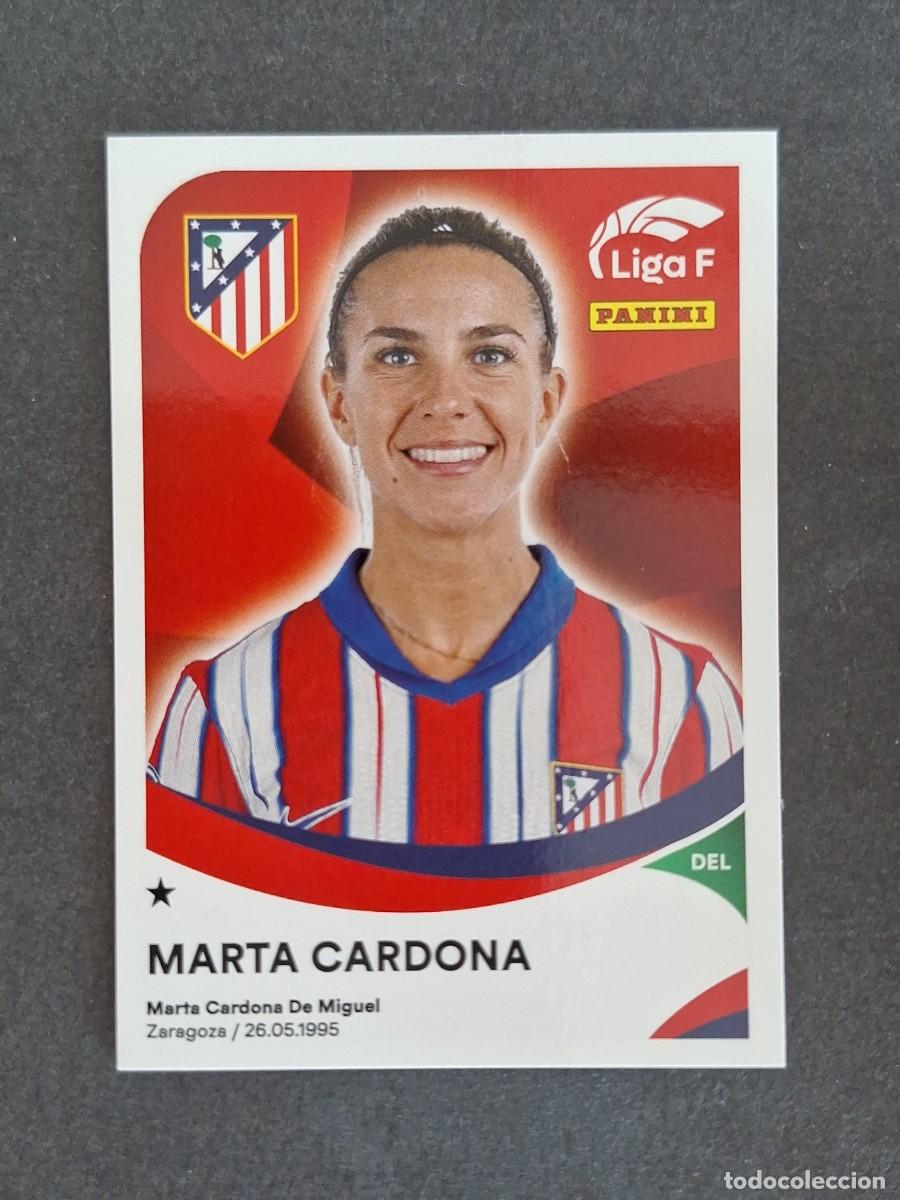 Figurine di Calcio: L1 MARTA CARDONA ATLETICO DE MADRID 37 PANINI LIGA F 2024 2025 24 25 SIN PEGAR NUNCA PEGADO