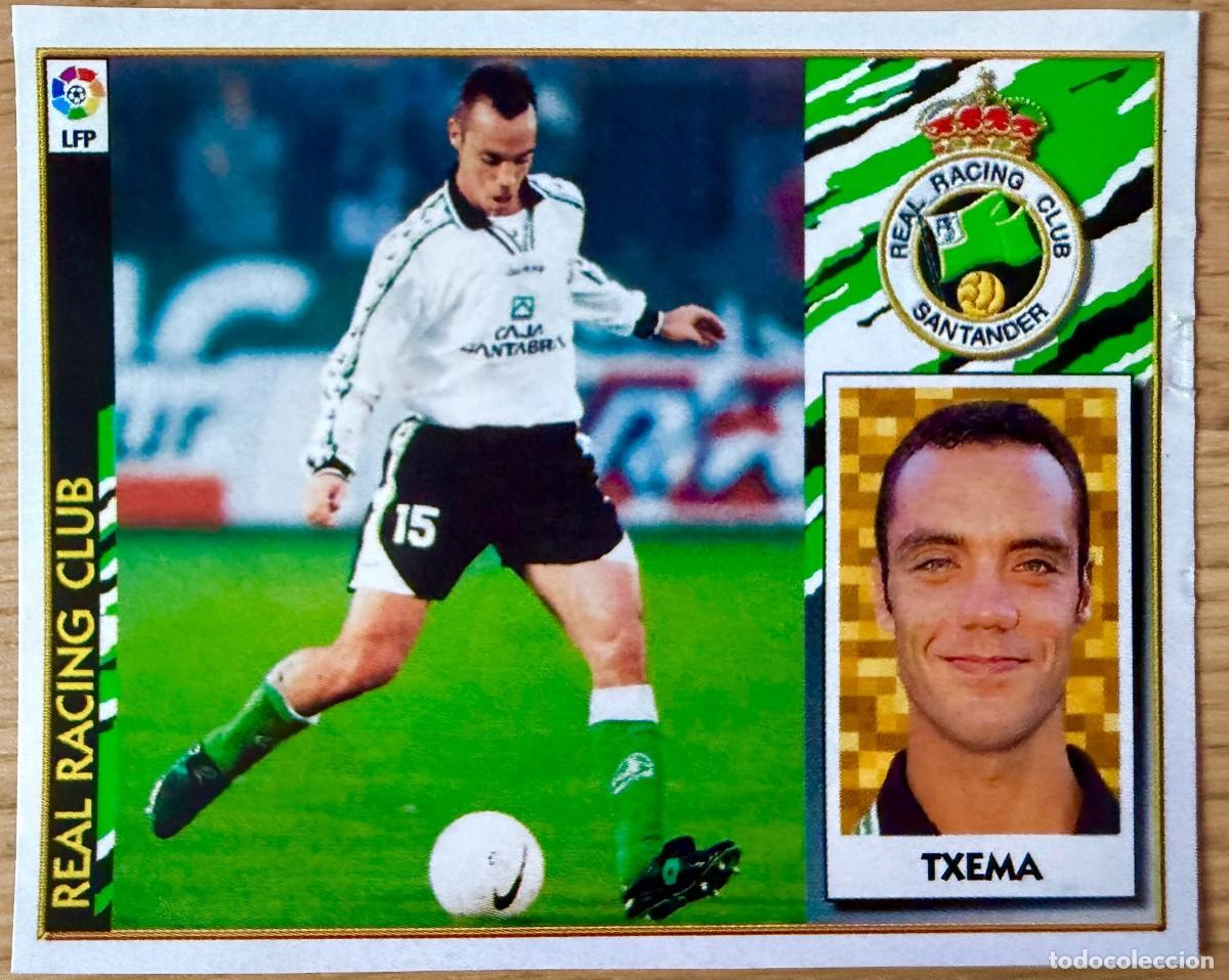 Figurine di Calcio: TXEMA RACING SANTANDER 97 98 1997 1998 LIGA EDICIONES ESTE RECORTADO STICKER