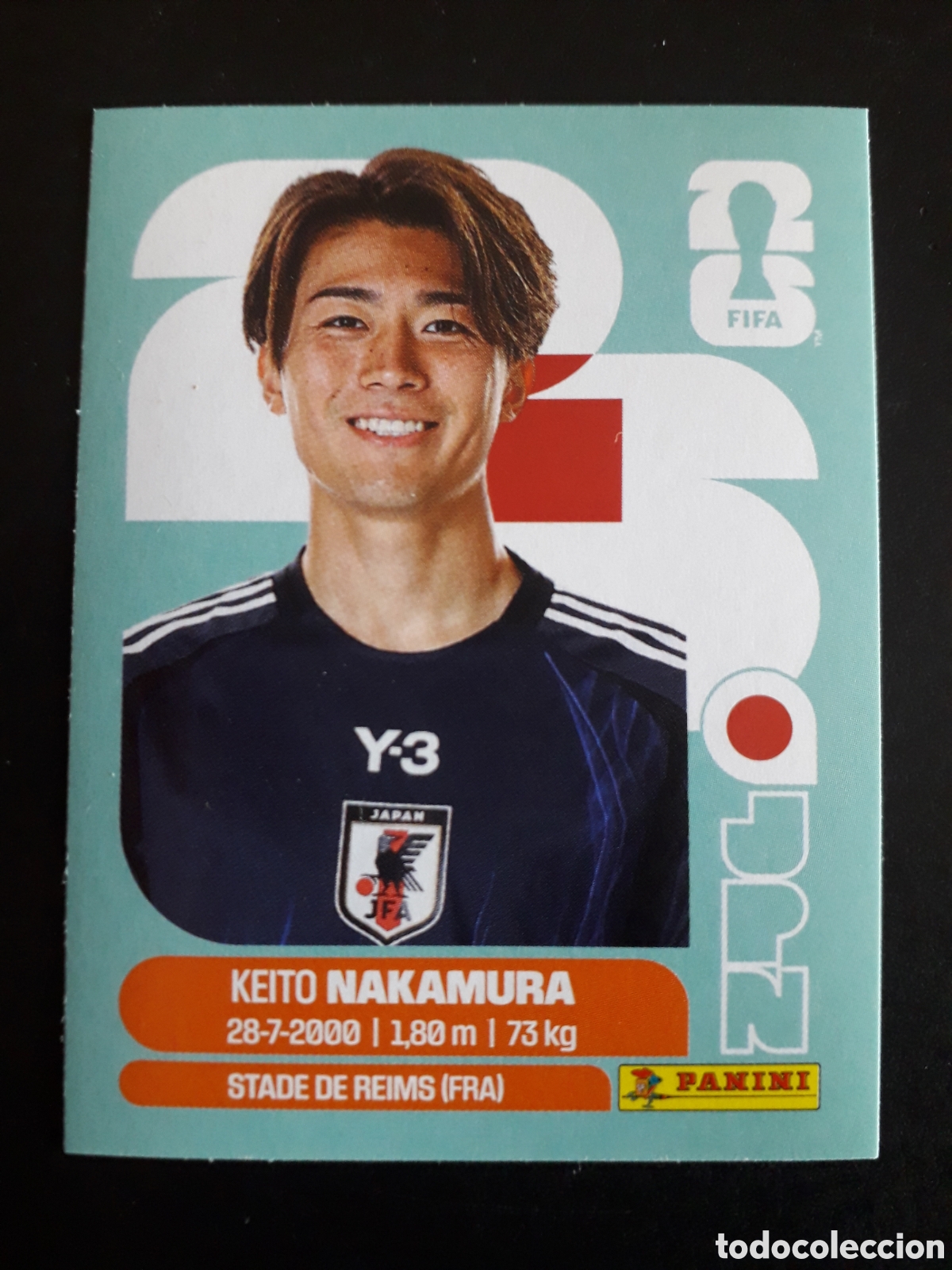 Cromos de f&uacute;tbol: NAKAMURA JAP&Oacute;N JPN 15 MUNDIAL F&Uacute;TBOL 2026 FIFA WORLD CUP PANINI SIN PEGAR PEDIDO M&Iacute;NIMO 3&euro;