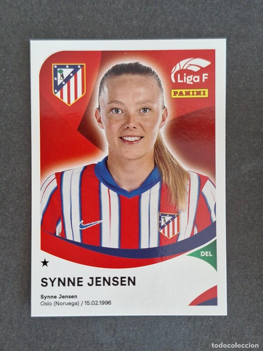 Cromos de f&uacute;tbol: L1 SYNNE JENSEN ATLETICO DE MADRID 40B PANINI LIGA F 2024 2025 24 25 SIN PEGAR NUNCA PEGADO