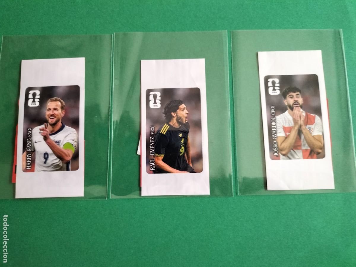 Football Stickers: (COCACOLA-PANINI) LOTE DE 3 CROMOS FIFA WORLD CUP 2026 EXCLUSIVO COCACOLA