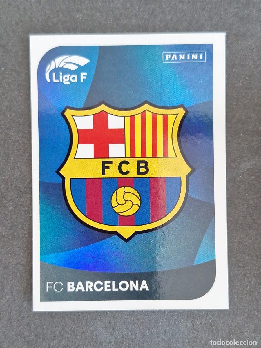Cromos de f&uacute;tbol: L1 ESCUDO F. C. BARCELONA 42 PANINI LIGA F 2024 2025 24 25 SIN PEGAR NUNCA PEGADO