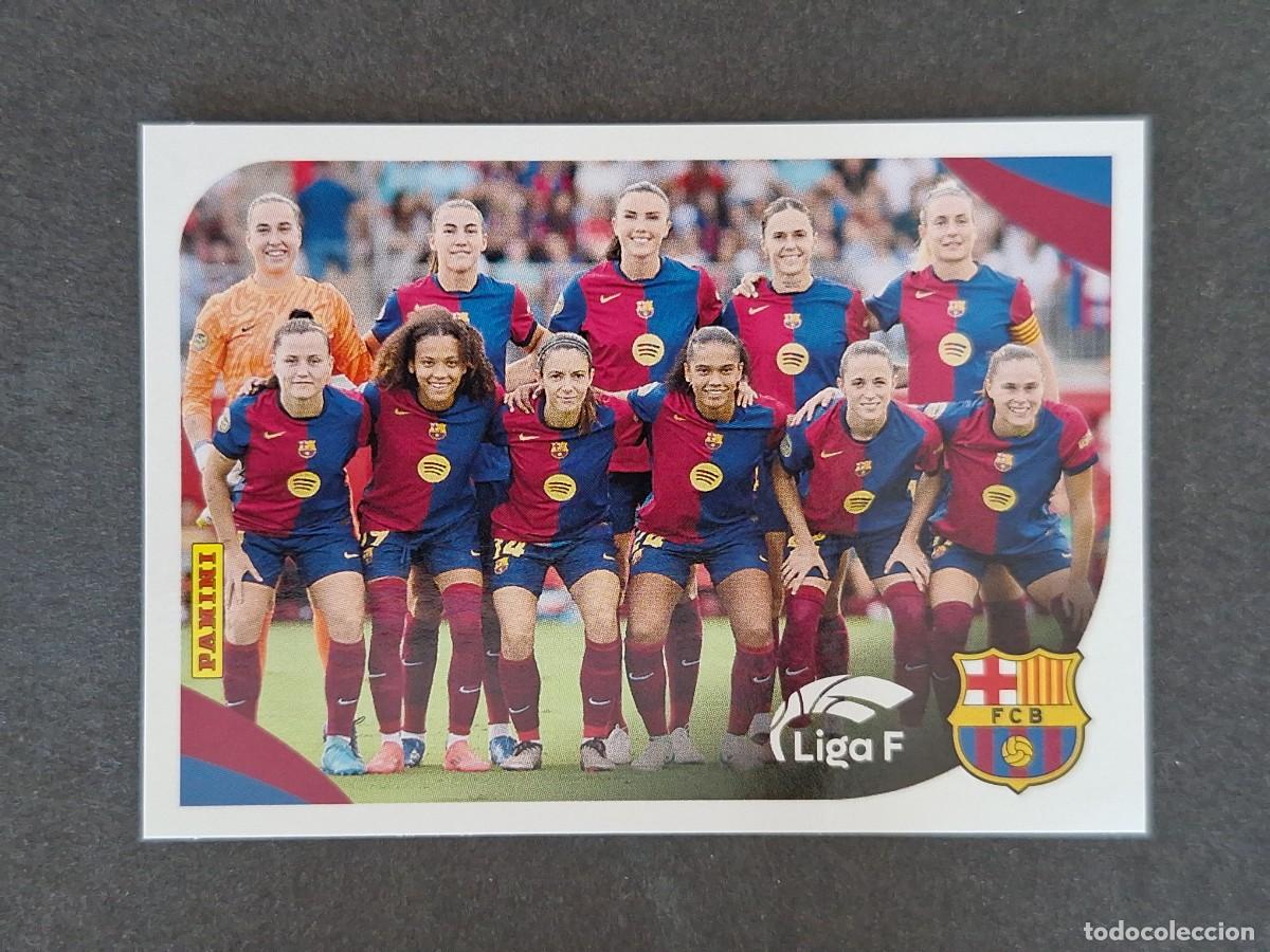 Cromos de f&uacute;tbol: L1 EQUIPO F. C. BARCELONA 43 PANINI LIGA F 2024 2025 24 25 SIN PEGAR NUNCA PEGADO