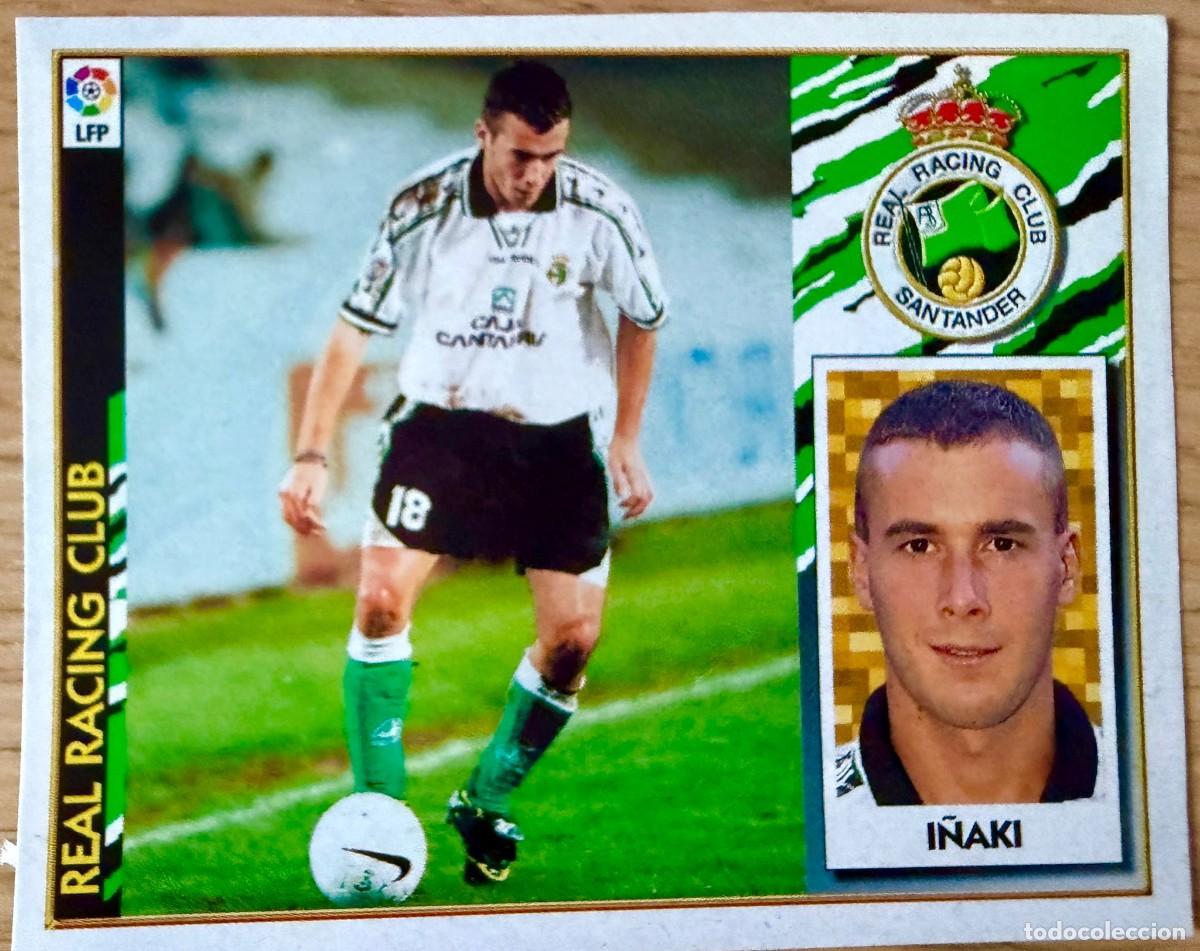 Cromos de f&uacute;tbol: I&Ntilde;AKI RACING SANTANDER 97 98 1997 1998 LIGA EDICIONES ESTE RECORTADO STICKER