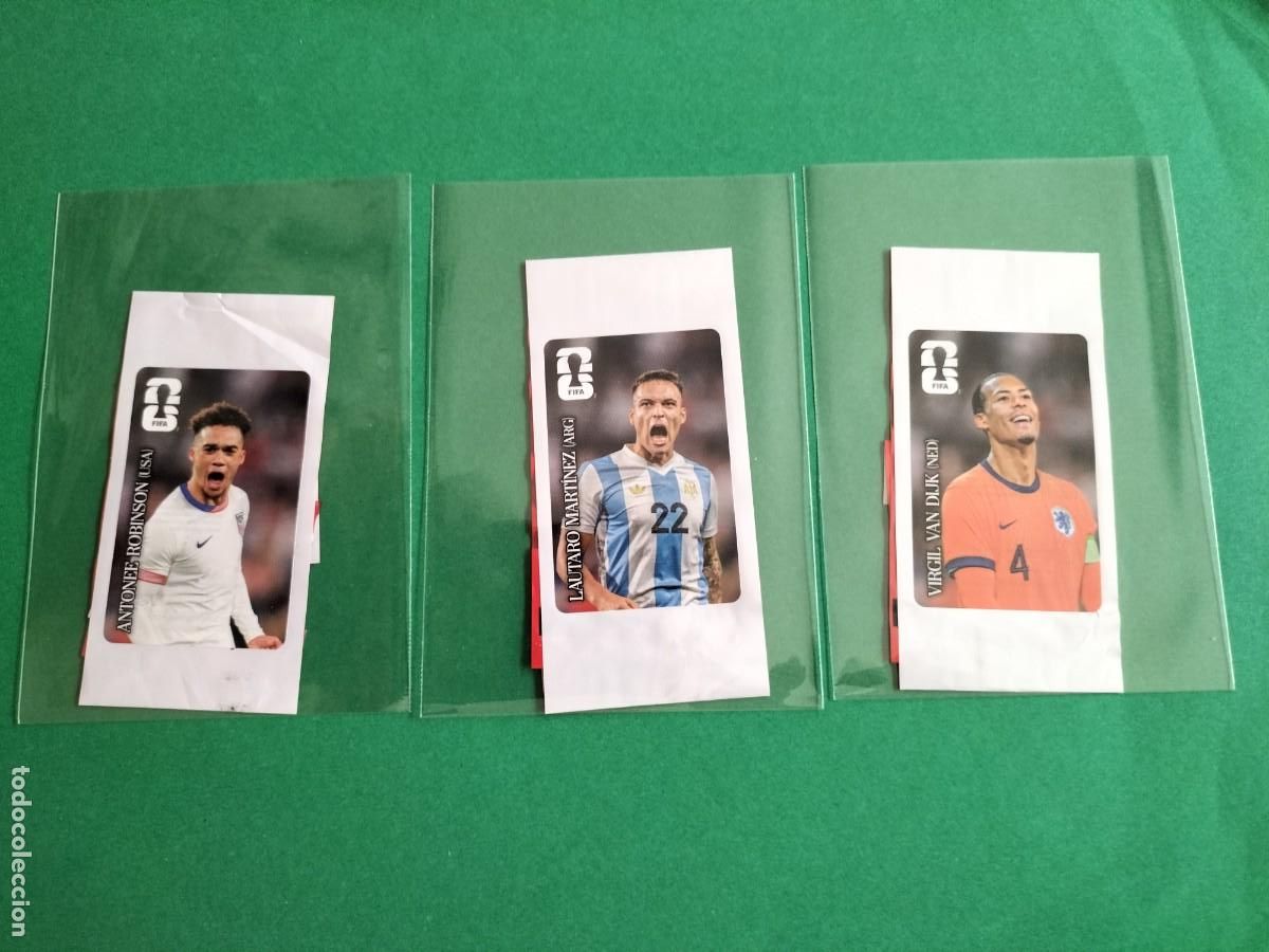 Football Stickers: (COCACOLA-PANINI) LOTE DE 3 CROMOS FIFA WORLD CUP 2026 EXCLUSIVO COCACOLA