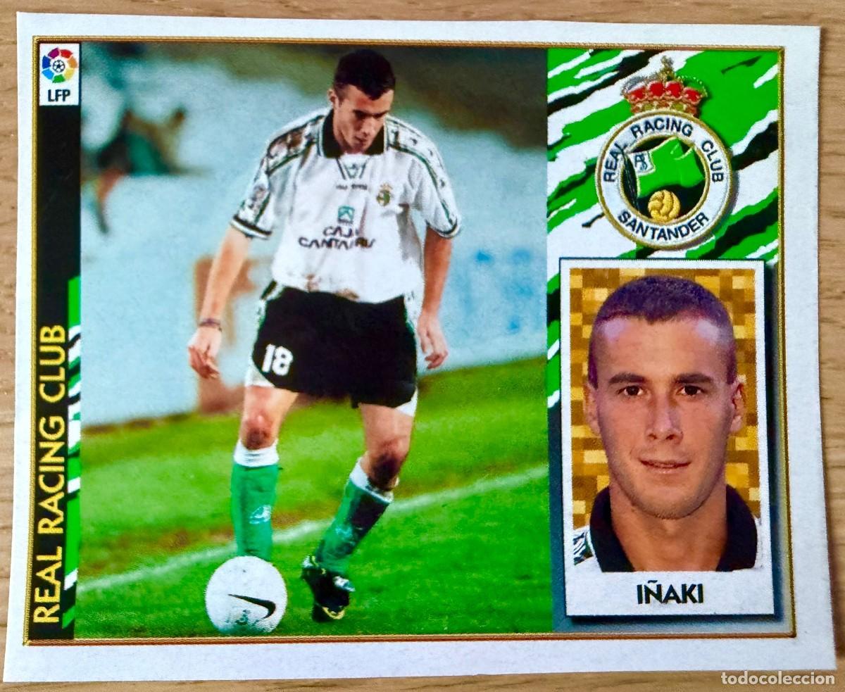 Cromos de f&uacute;tbol: I&Ntilde;AKI RACING SANTANDER 97 98 1997 1998 LIGA EDICIONES ESTE RECORTADO STICKER